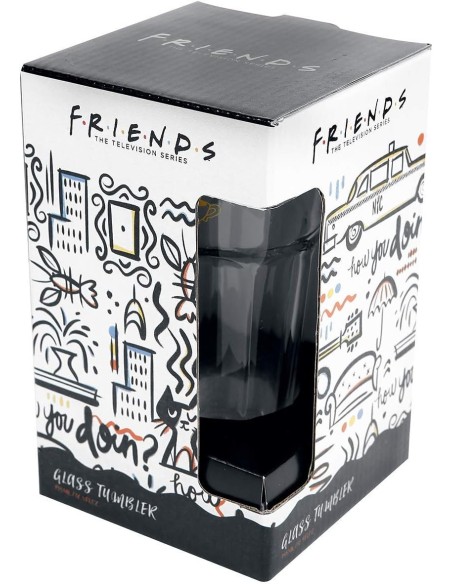 Vaso Grande Central Perk Friends 400 Ml - Compra En Kiwiku