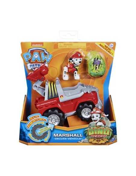 Vehículo Dino Marshall Patrulla Canina Paw Patrol Deluxe Rescue | SPIN MASTER  