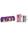 Violetta - portatodo ovalado lleno 17 pcs