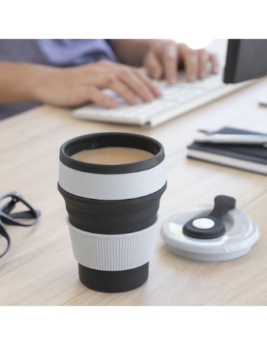 innovagoods_taza_plegable_de_silicona_flahsie_350_ml_con_tapa_hermética_y_altura_ajustable_8435527818395_barato