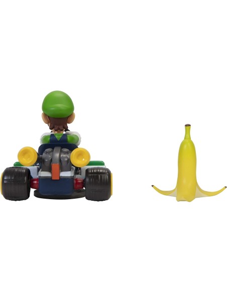JAKKS PACIFIC Nintendo Super Mario Vehículo Luigi Megagiros 65cm Spin Out Mario Kart  