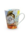 EGAN Taza De Cerámica 7 Enanitos Happy Diseño Exclusivo 350 Ml Feliz