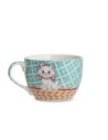 EGAN Taza Animales De Cerámica Con Diseño De Animales Marie Los Aristogatos 350 Ml
