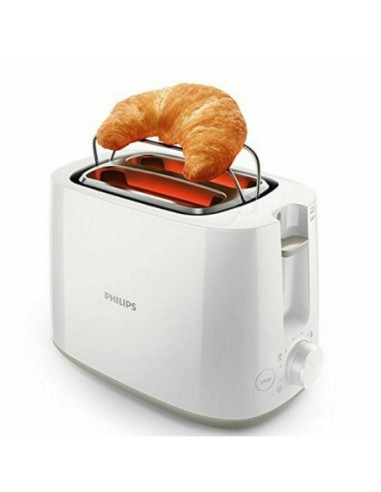 Tostadora Philips HD2581/00 Doble Ranura 850 W Color Blanco - Kiwiku