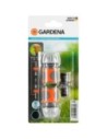 Gardena Set Reparador de Manguera 13mm (1/2") 2x 18215 + 931 Con Conexión Universal