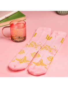 paladone_set_de_taza_de_cristal_y_calcetines_wicked_glinda___5056577747829_oferta