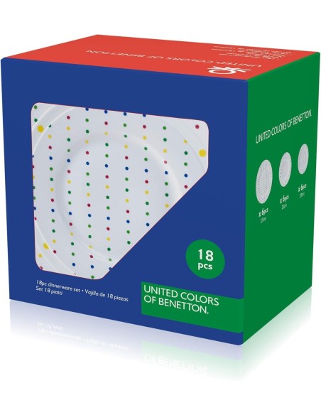 benetton_set_vajilla_porcelana_18_piezas_diseño_puntos_de_colores_casa_8435496440757_barato