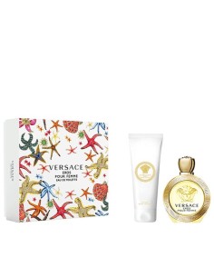 Set De Regalo Versace Eros Pour Femme 100 ml EDT + 150 ml Loción Corporal  