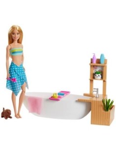 mattel_muñeca_barbie_gjn32_con_bañera_de_burbujas