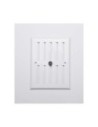 Fepre Rejilla Regulable de Aluminio Blanco 17 X 13 Cm para Ventilación