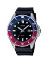 Casio Reloj Hombre Mdv-107-1a3vef Ø 44 mm Resistente Al Agua 20 Atm Negro