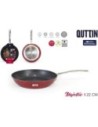 Quttin Sartén Antiadherente Majestic Roja 22 Cm