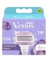 Gillette Venus Comfortglide Breeze Recambio de Maquinilla Depilatoria Estuche 4 Unidades