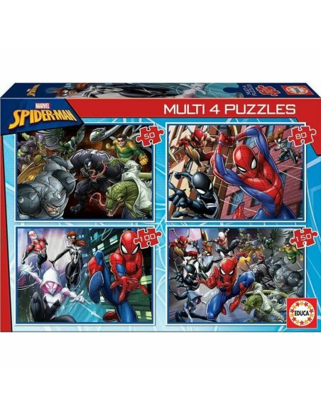 educa_borras_puzzle_multi_4_ultimate_spider-man_50/80/100/150_piezas_infantil_8412668181021_oferta