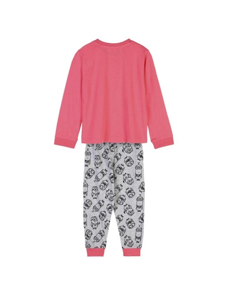 cerda_pijama_largo_single_jersey_minions_rosa_talla_8_años_infantil_niña_100%_algodón_8445484189032_promocion