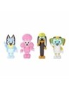 Moose Toys Playset Bluey & Friends 4 Piezas para Niños y Niñas +3 Años Multicolor