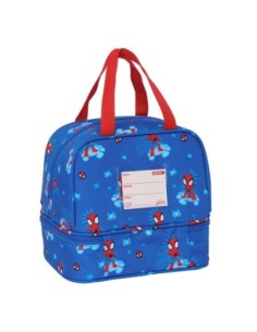 safta_portameriendas_spidey_azul_escolar_20_x_20_x_15_cm_con_asa_superior_y_doble_compartimento_8412688546992_oferta 2