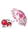 Hello Kitty Paraguas Infantil Manual 42 Cm Material Poe Estructura Fibra de Vidrio