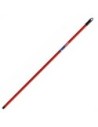 Vileda Palo de Cepillo Rugoso 1,25m Rojo para Servicios Generales
