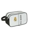 Safta Neceser 2 Cremalleras Oficial Real Madrid 1ª Equipación 24/25, 5 L, Unisex