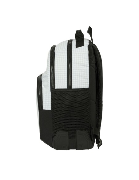 SAFTA Mochila Doble Adaptada Para Carro Oficial Real Madrid 1ª Equipación 24/25