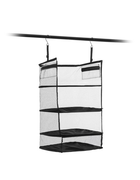 Estantería Plegable Para Equipaje Sleekbag INNOVAGOODS - Organizador Portátil Con 4 Estantes