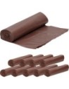 Wellhome Lote de 200 Bolsas de Basura Con Autocierre, Capacidad Total 4000l, Polietileno, 45x55 Cm