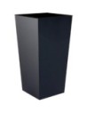 Prosperplast Maceta Alta Urbi 26,6l de Plástico Antracita 32,5x32,5x61 Cm