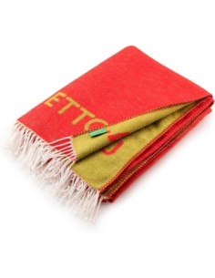benetton_manta_320gsm_60%_algodón_40%_acrílico_rojo_y_verde_casa_140x190cm_8435496435807_oferta 2