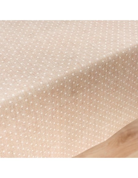 Mantel Antimanchas Resinado XL Plumeti Blanco 180 x 200 cm - MUARE | Kiwiku