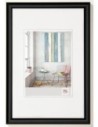 Walther Trendstyle Negro 30x45 Marco de Plástico Con Paspartú y Vidrio Transparente