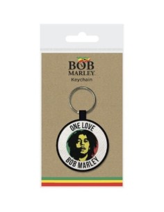 pyramid_international_-_llavero_de_tela_bob_marley_one_love_-_diseño_textil_resistente_5050293391052_oferta