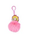Pyramid International Llavero Pom Pom Super Mario Princess Peach Multicolor Talla Única Unisex Adulto
