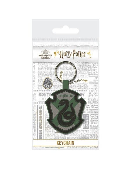 pyramid_international_llavero_textil_harry_potter_slytherin_5050293390987_oferta