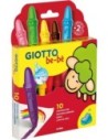 Giotto Caja 10 Súper Ceras Irrompibles Con Sacapuntas Giotto Bebé