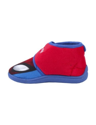 Zapatillas De Casa Media Bota Spiderman CERDA Color Rojo Talla T025 - Kiwiku