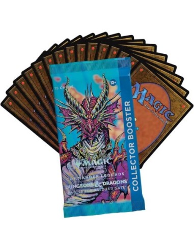 WIZARD OF THE COAST Magic The Gathering Battle For Baldur's Gate Sobres De Coleccionista 1 Unidad Inglés - Kiwiku