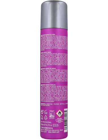 RISFORT Secante Rápido De Uñas Spray 200 Ml Unisex - Compra En Kiwiku