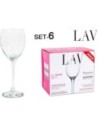 Lav Set de 6 Copas de Vino Tinto Venue 245 Ml