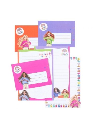 depesche_topmodel_papel_de_carta_selflove_0412081_-_carpeta_con_24_hojas_y_18_sobres_-_diseño_colorido_4010070629618_barato