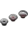 Hp Poly Kits de Puntas para Auriculares - Mediano - Paquete de 3
