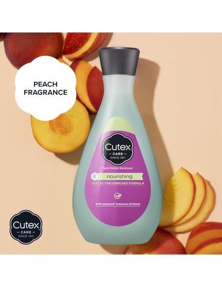 Quitaesmalte Nutritivo CUTEX Nourishing Nail Polish Remover 200 Ml - Kiwiku
