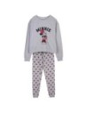 Cerda Pijama Largo Single Jersey Minnie Mouse Mujer Gris Talla Xs