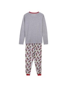 cerda_pijama_largo_single_jersey_minnie_mouse_mujer_talla_xs_color_gris_100%_algodón_8445484197617_oferta 2