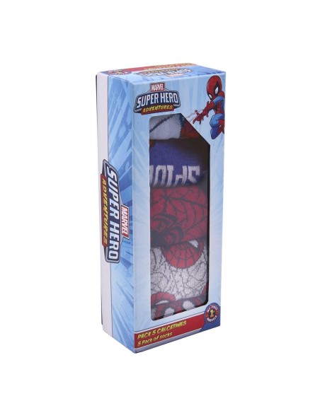 Pack De Calcetines CERDA Spiderman 5 Piezas Talla 19/22 - Kiwiku