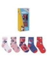 Cerdá Pack Calcetines 5 Piezas Minnie Mouse Talla 23/26 Infantil