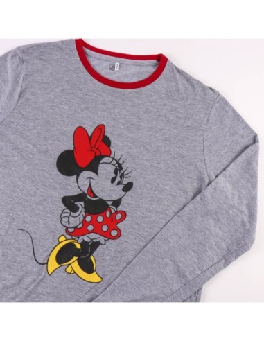 Pijama Largo Minnie Mujer Talla L - CERDA | Kiwiku