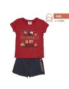 Cerda Pijama Infantil Harry Potter Rojo Talla 6 Años 100% Algodón