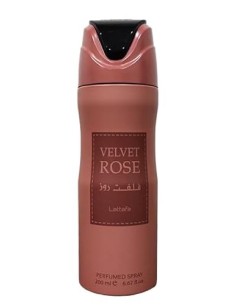 Lattafa Velvet Rose Women Perfumed Deodorant Spray 200 Ml - Kiwiku  