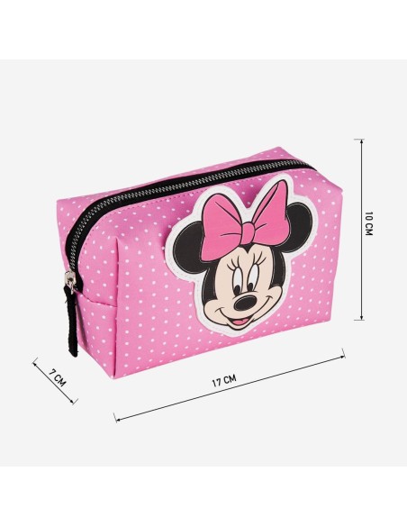 Cerda Neceser de Viaje Minnie Mouse Rosa Infantil 17x10x7 Cm